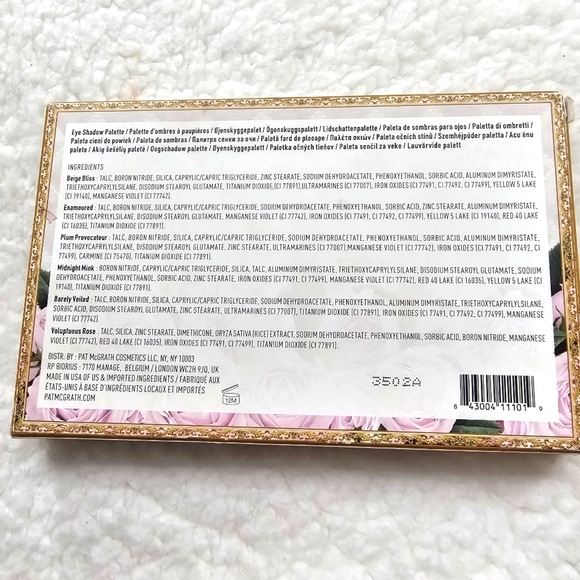 🎉EXCLUSIVE LIMITED EDITION🎉 Pat McGrath Labs Mothershi Velvet Liaison Palette! - Picture 7 of 10